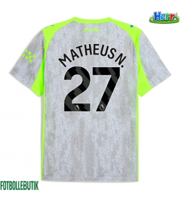 Manchester City Matheus Nunes #27 Tredje Tröja 2025-26 Kortärmad